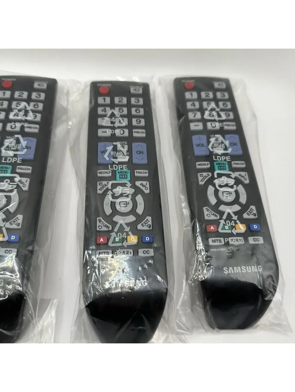 Lot Of 6 Remote Control Samsung BN59-01006A LN19B650T6DXZA LN22B350 LCD HDTV TV